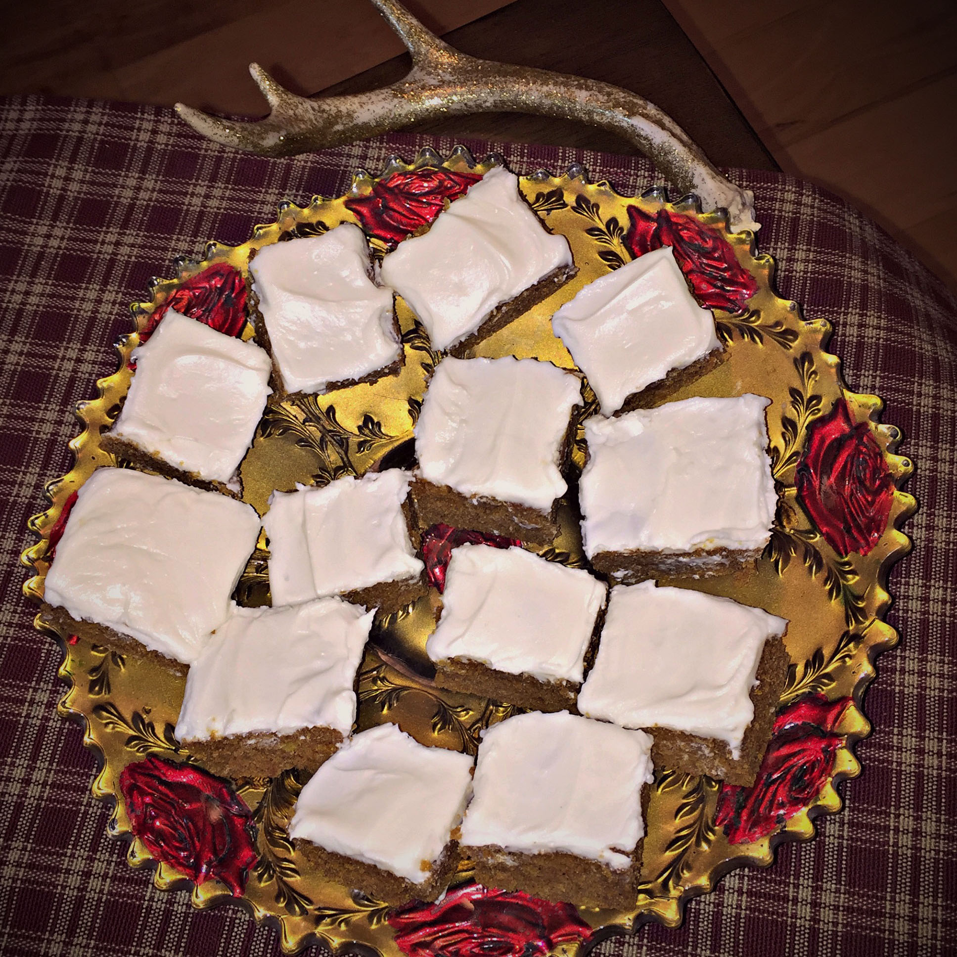 Pumpkin Bars with Cream Cheese Frosting - Crush with Lee and Tiffany Lakosky